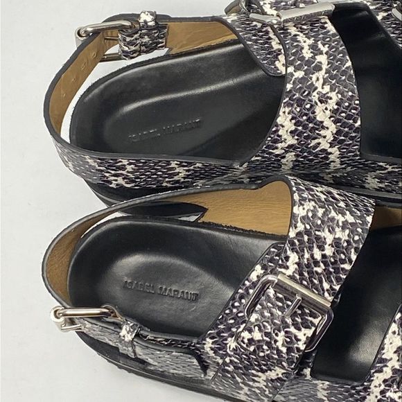 Isabel Marant Black Ophie Sandals size 39 - Picture 4 of 11